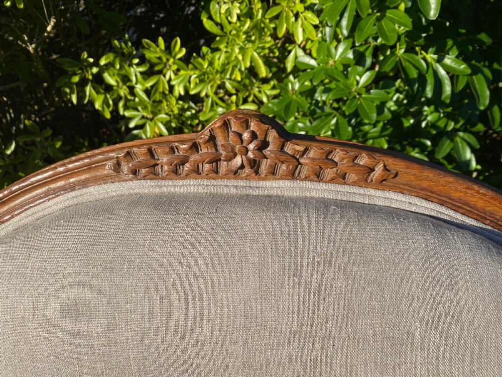 Pair of large Bergere armchairs  View VI