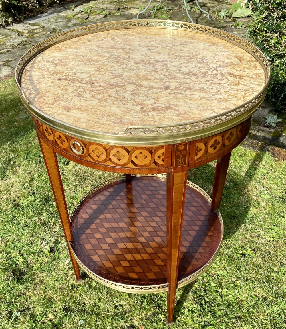 French Occasional or bouillotte table
