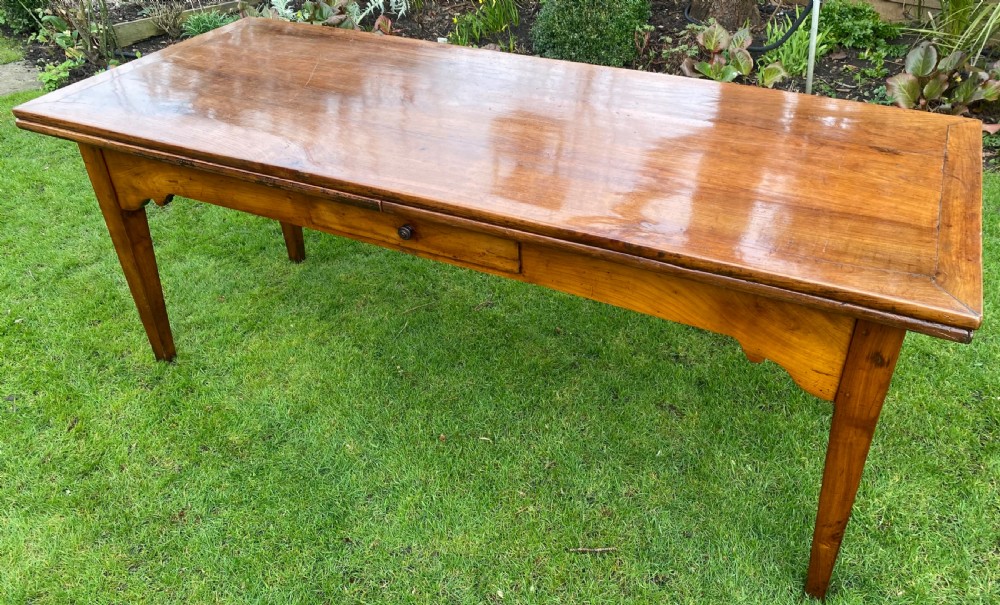 French farmhouse table in cherrywood 