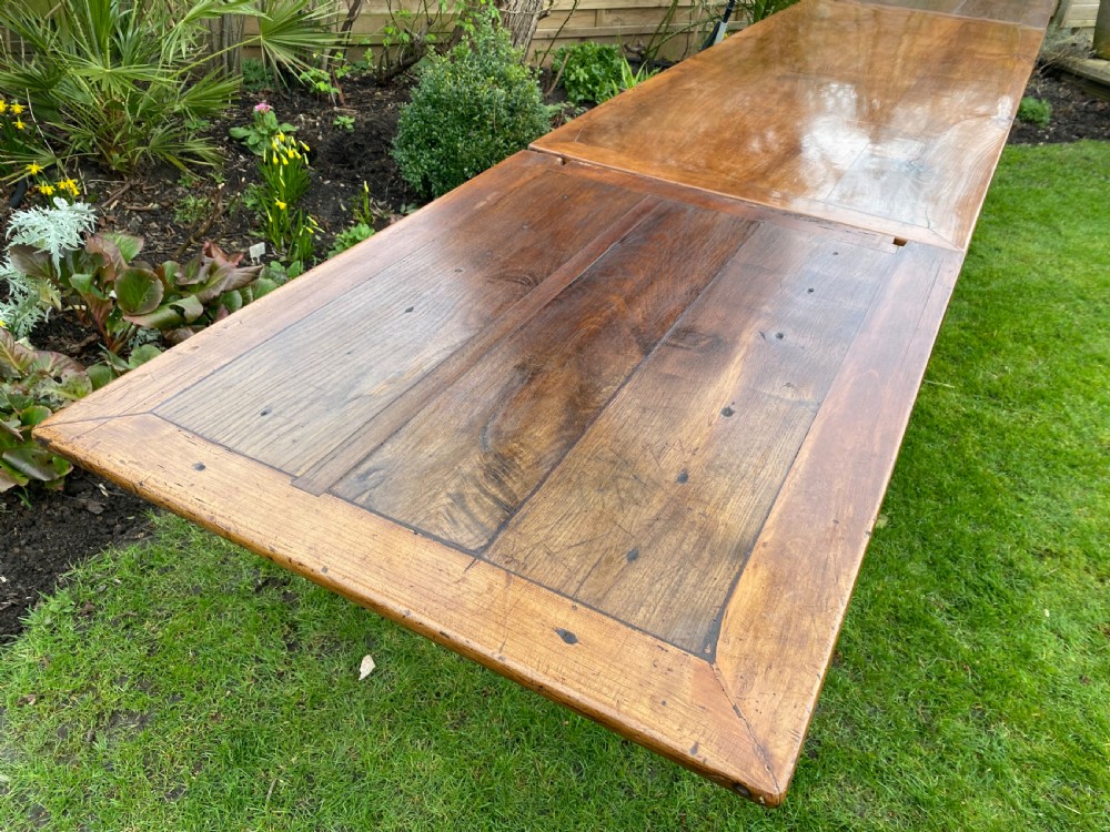 French farmhouse table in cherrywood  View IV