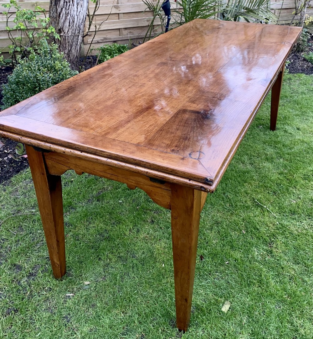 French farmhouse table in cherrywood  View VI