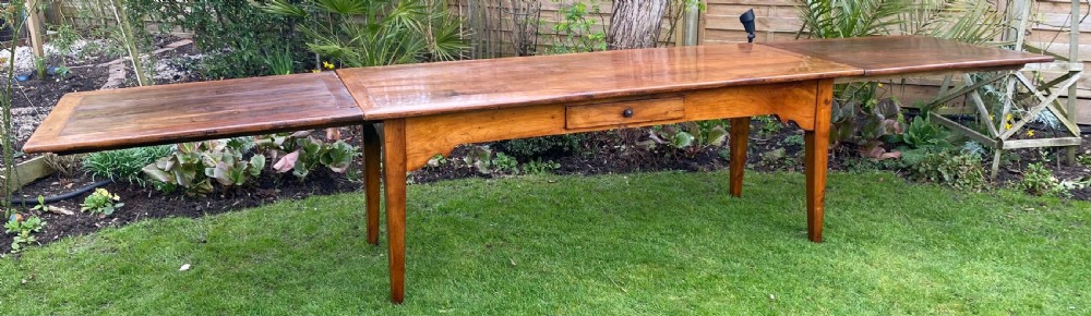 French farmhouse table in cherrywood  View VII
