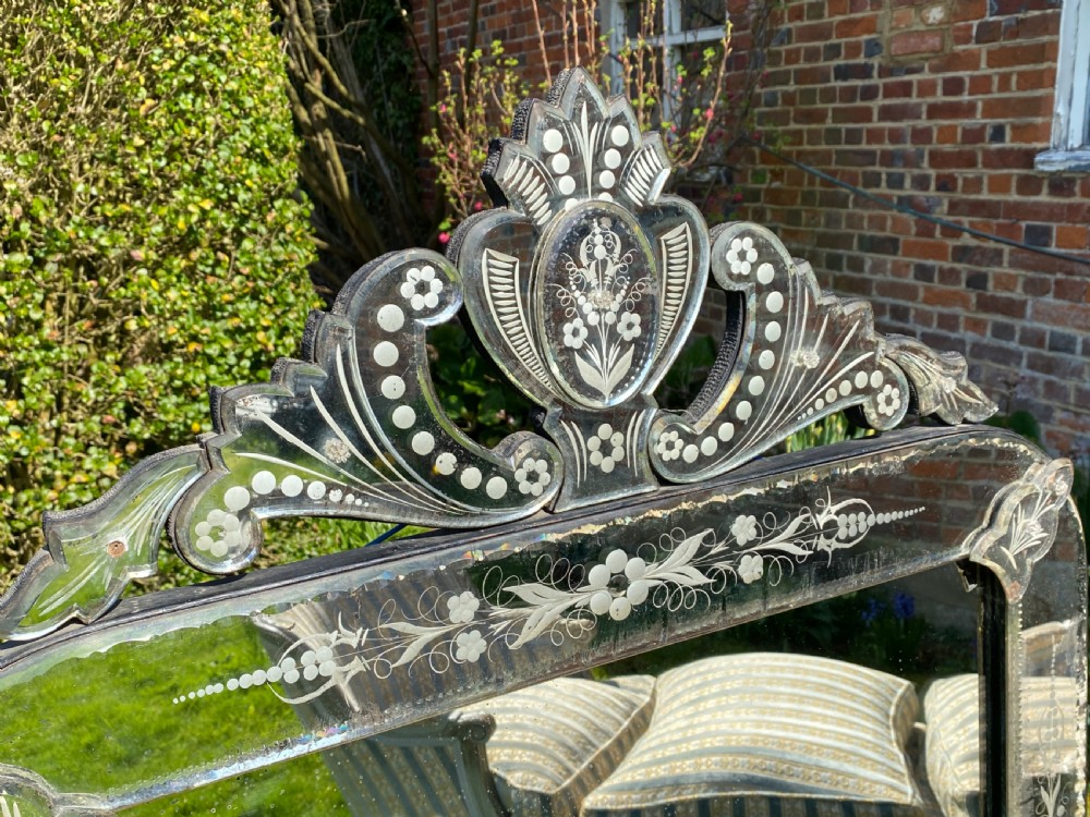 19th Century Venetian mirror  View II