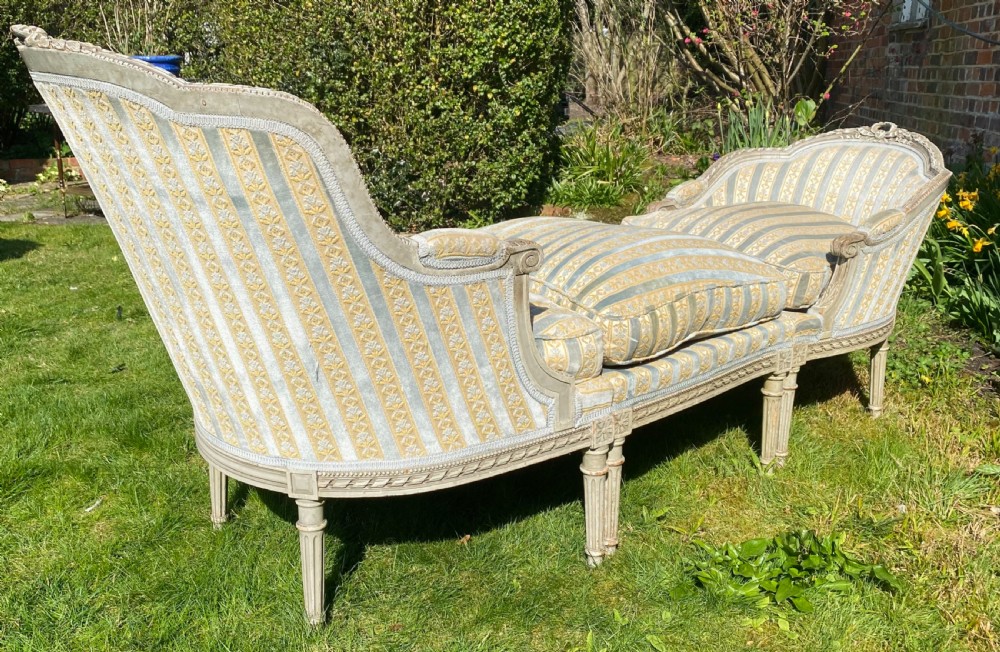 French armchairs with stool or Duchesse Brisee View IV