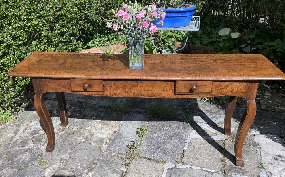 18 th Century Serving table in walnut 