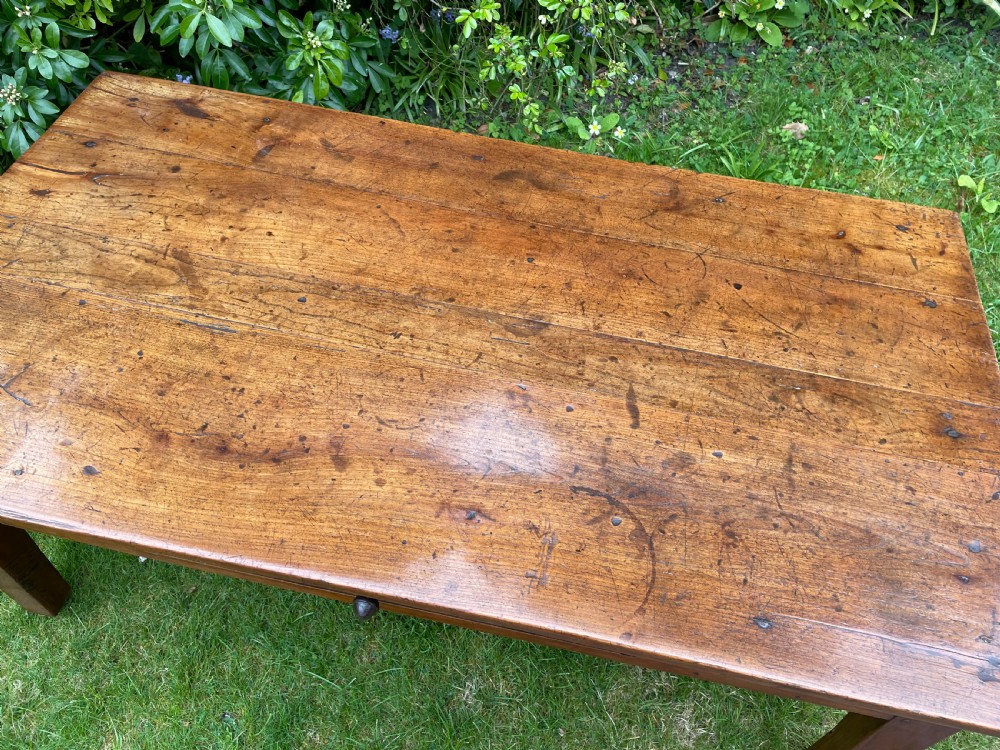 French Cherry Wood Coffee Table  View II