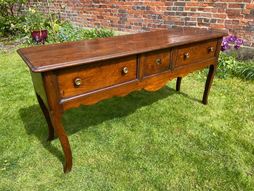 French Chestnut Serving Table  View II
