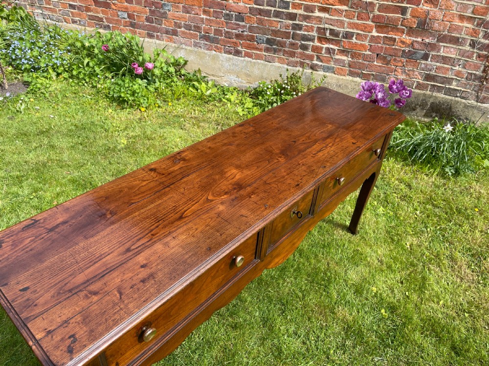 French Chestnut Serving Table  View IV