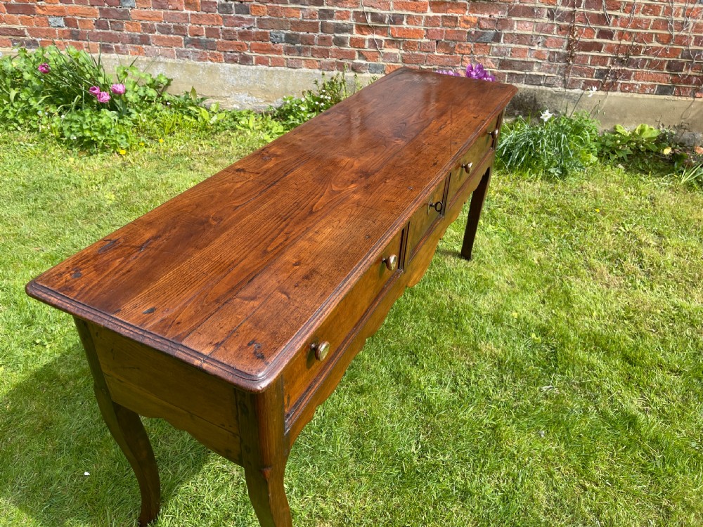 French Chestnut Serving Table  View VII