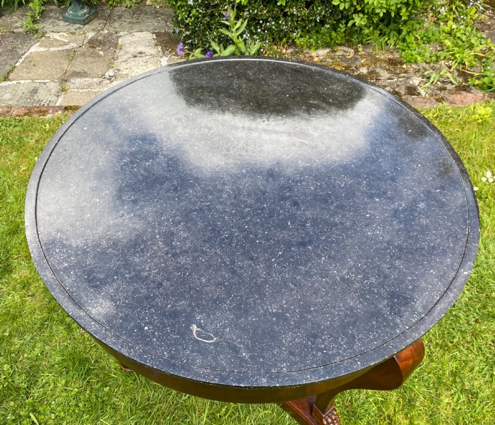 French Empire Gueridon or centre table  View V