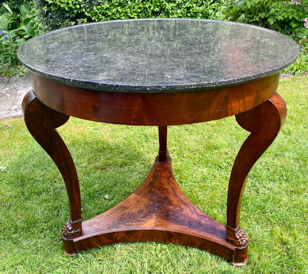 French Empire Gueridon or centre table  View VI