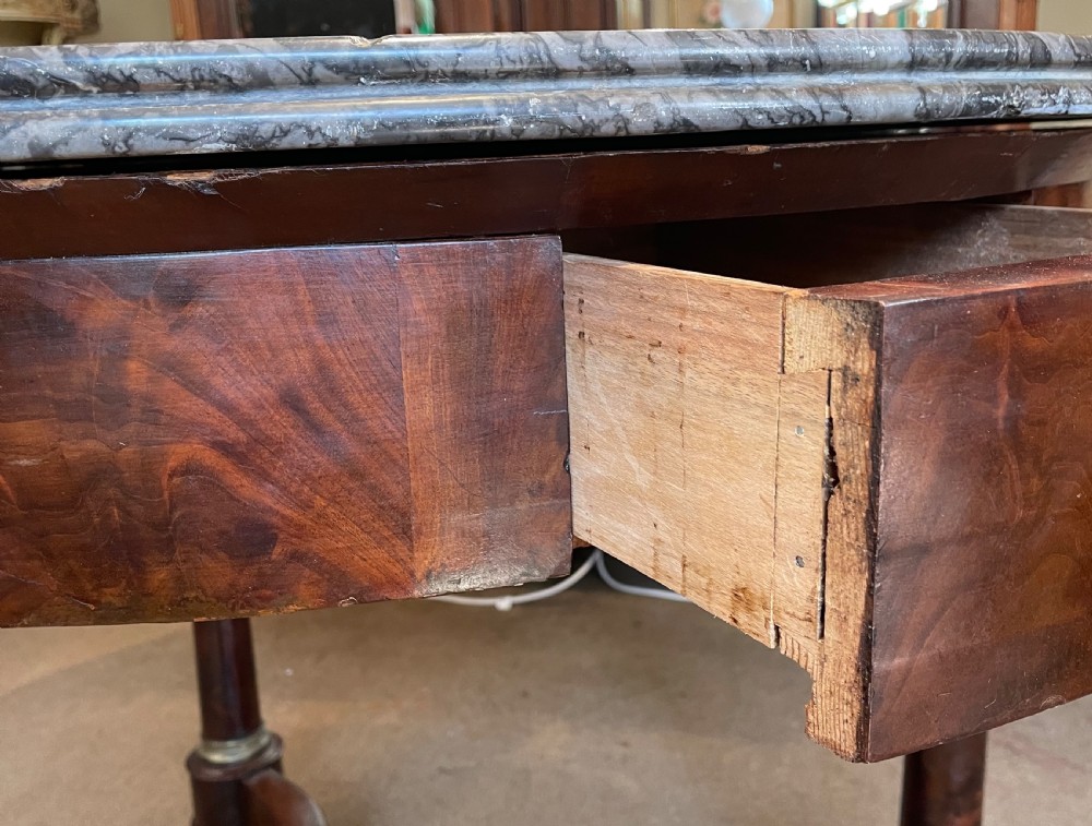 French Mahogany Gueridon Table View IV