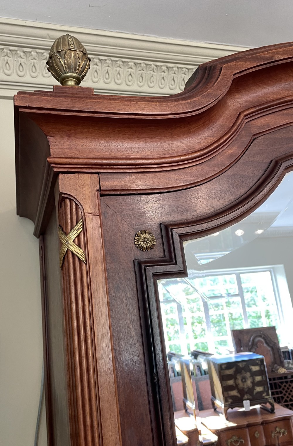 French Mahogany Armoire View III