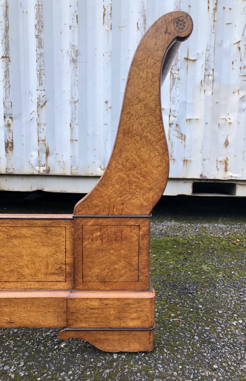 French Lit Bateau in Burr Maple View III