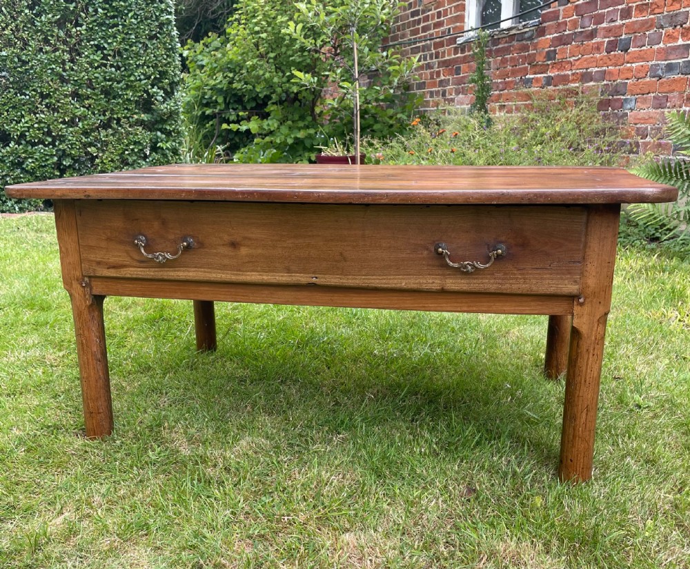 French Cherrywood Coffee Table 