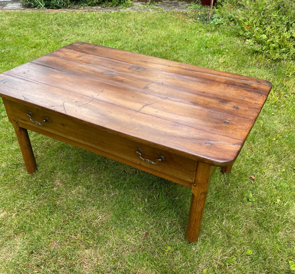 French Cherrywood Coffee Table  View III