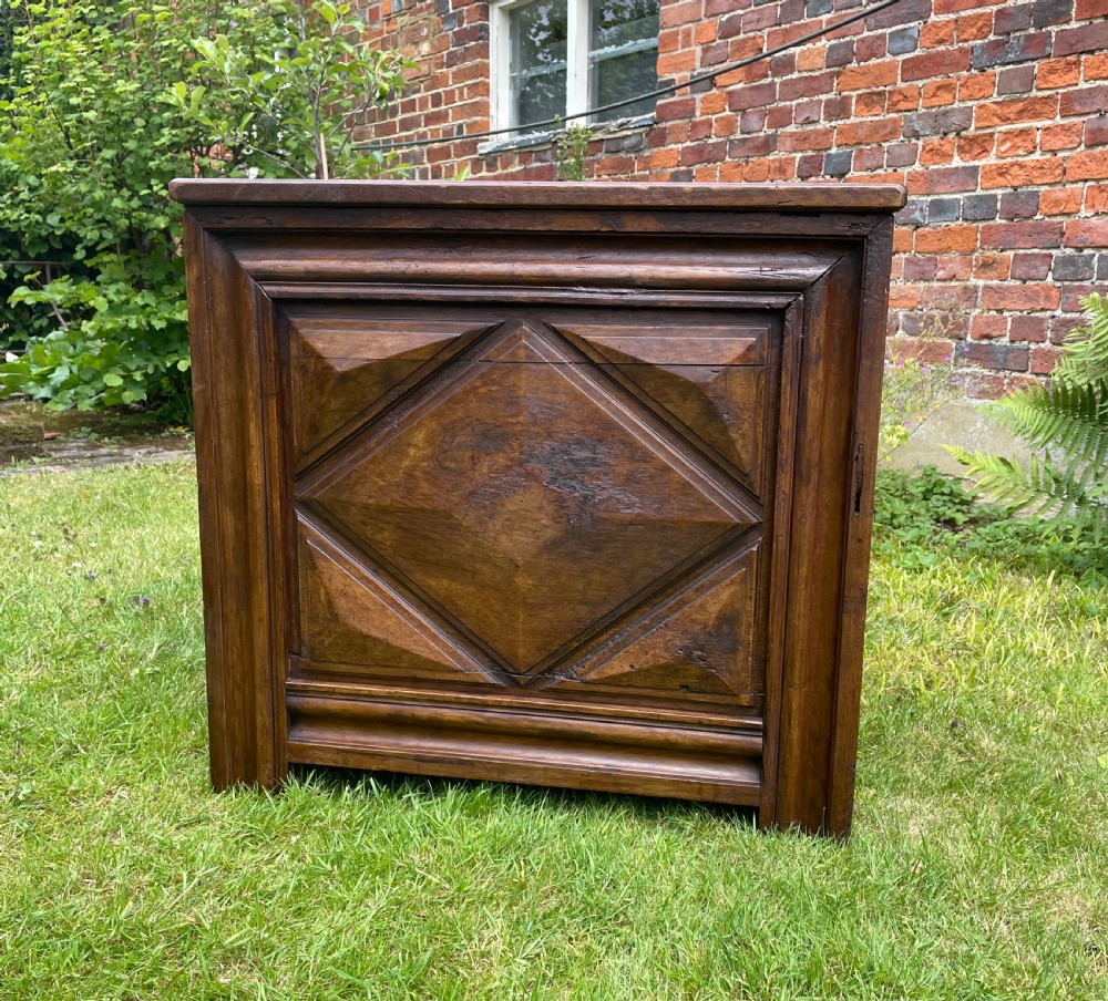Alsace Walnut Log Box or Planter 