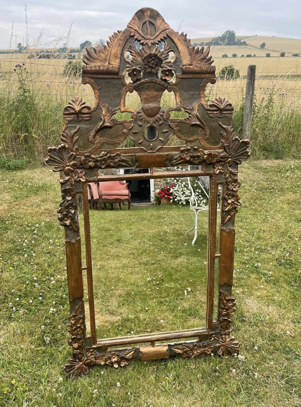 Louis XV 18th Century French Mirror 