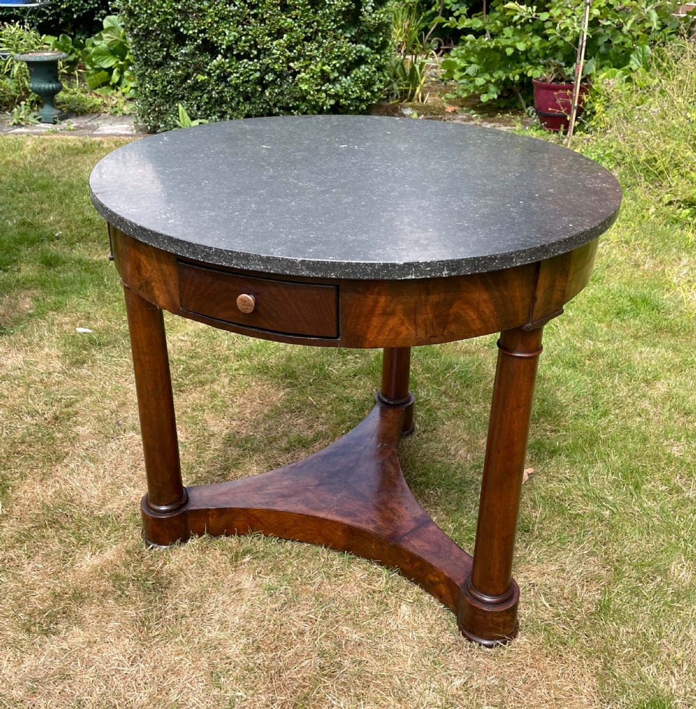 Empire Mahogany Gueridon  View II