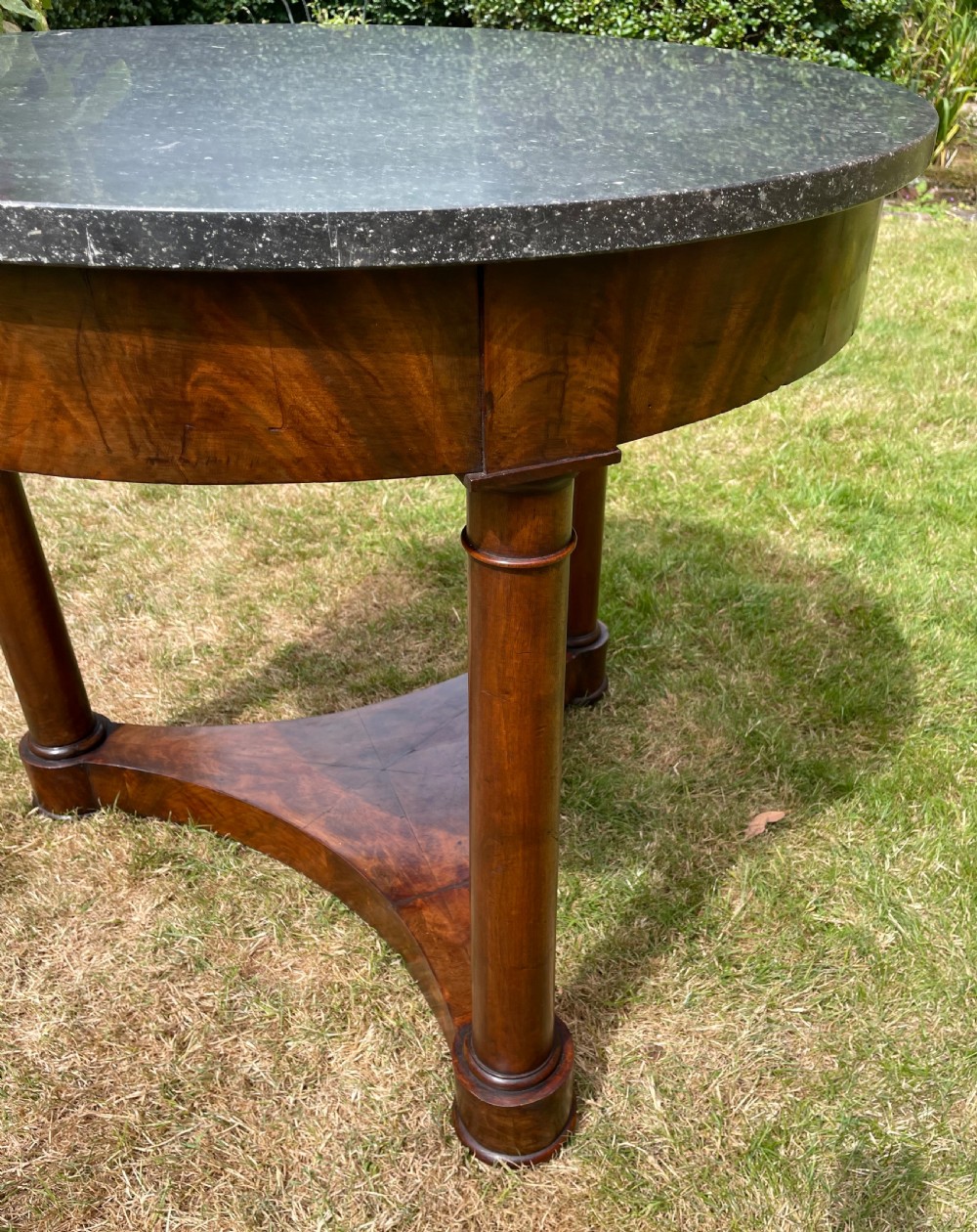 Empire Mahogany Gueridon  View III