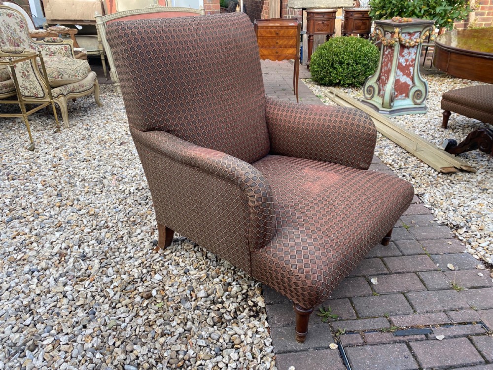 Pair of large 19th Century French Armchairs  View IV