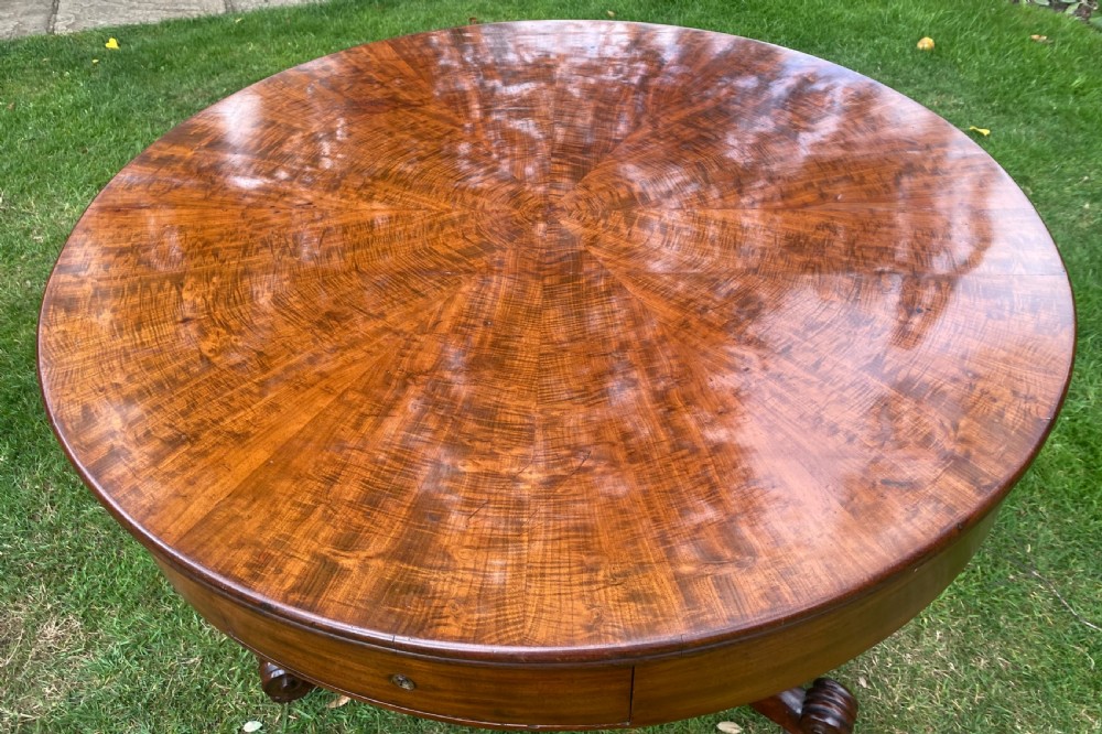 Flame mahogany Gueridon or centre table  View V