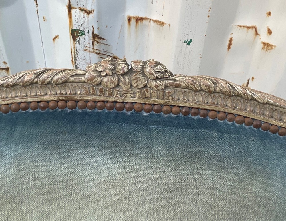 Louis XVI style 19th C Painted Armchairs  View VI