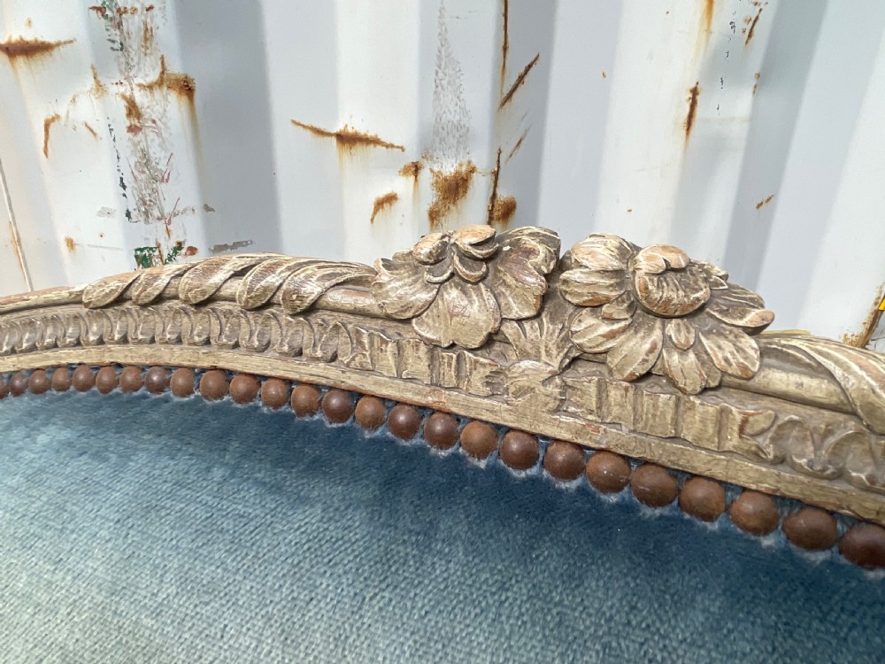 Louis XVI style 19th C Painted Armchairs  View VII