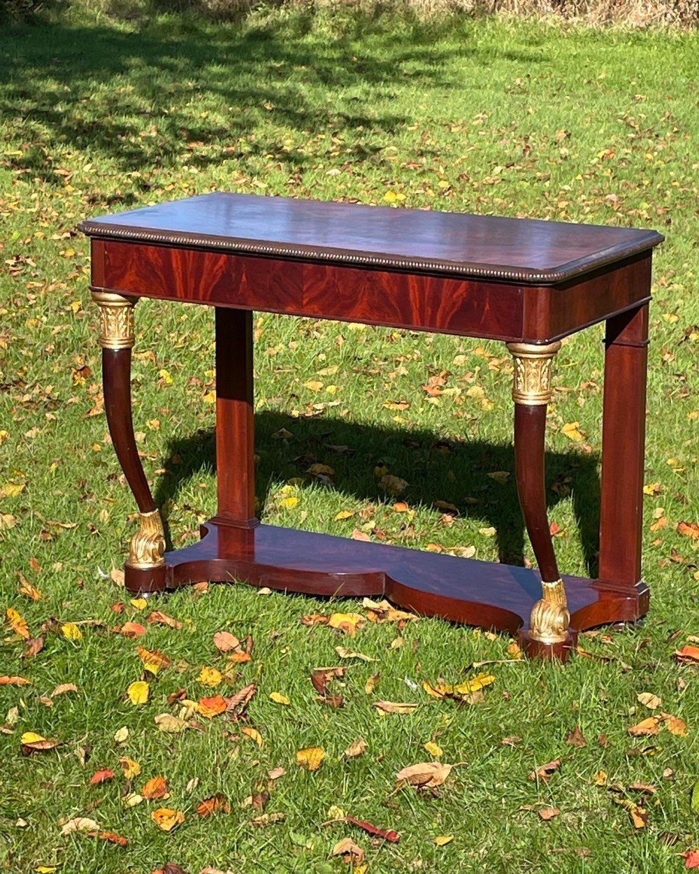 Neoclassical Style Console Table 