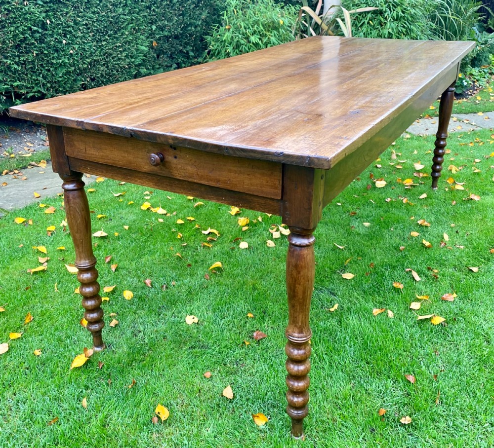 French farmhouse table  View II