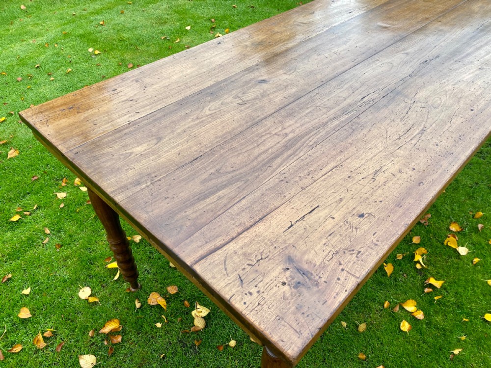 French farmhouse table  View V