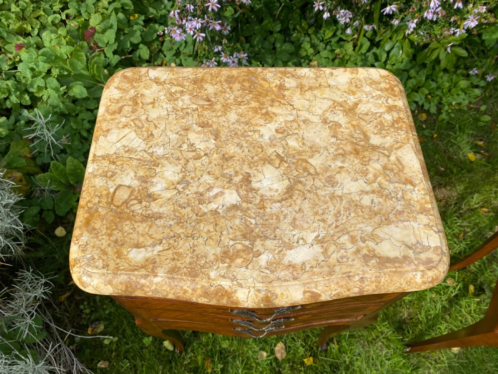 Pair of marquetry bedside tables  View IV