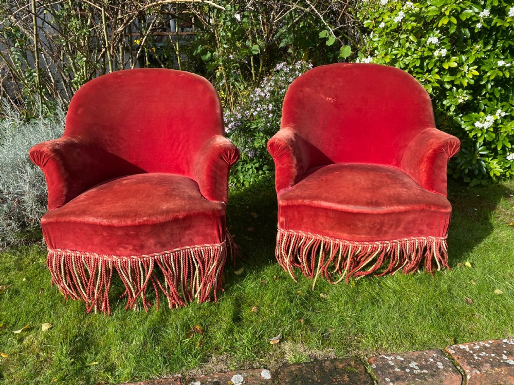 Pair of French armchairs  View II