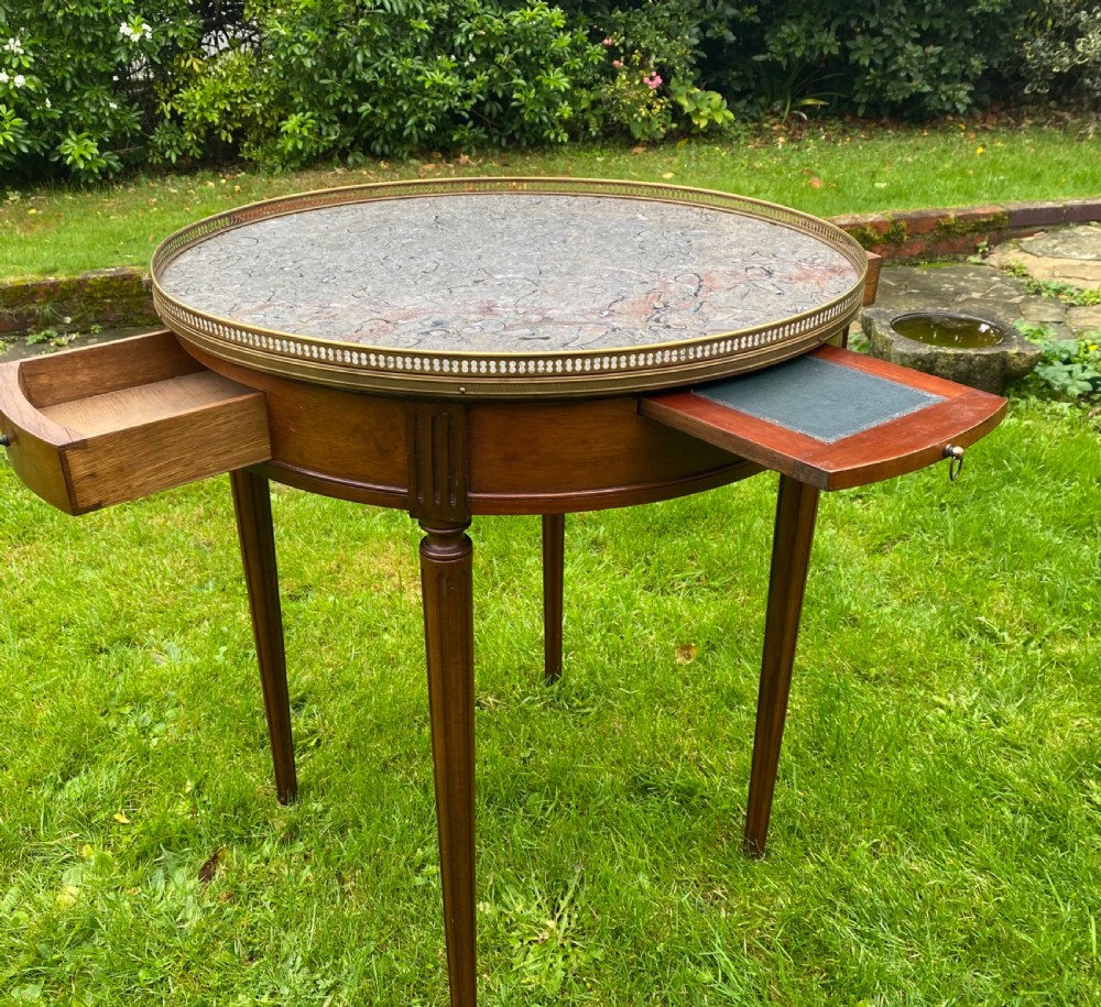 French Bouillotte or Occasional table  View V