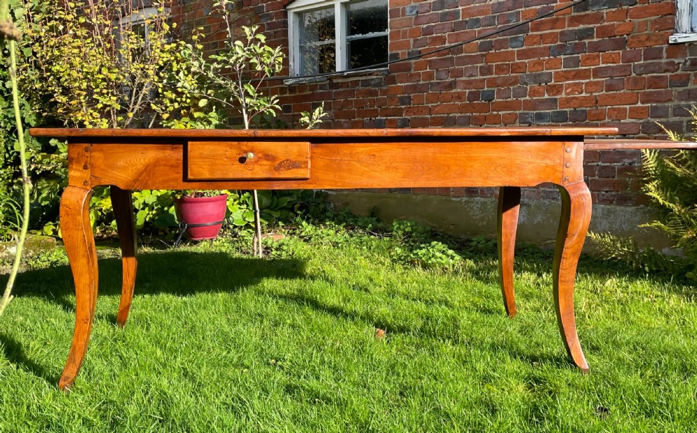 18th Century French Cherrywood Farm Table  View II