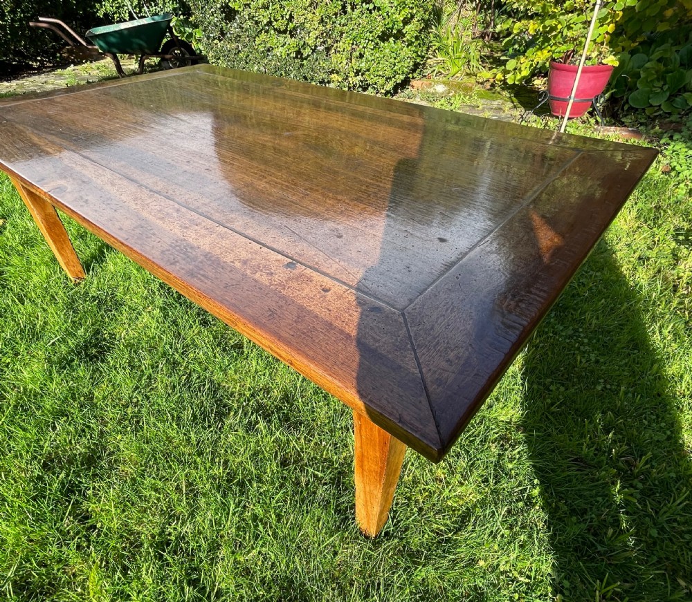 19th Century French Walnut Coffee Table  View III