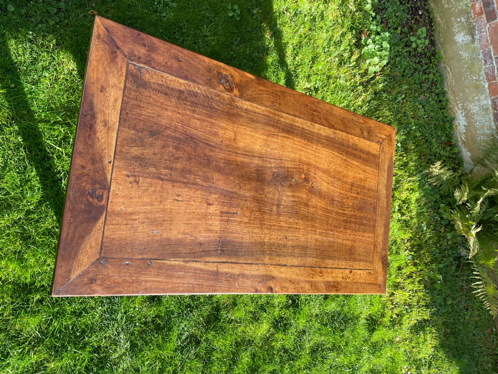 19th Century French Walnut Coffee Table  View V