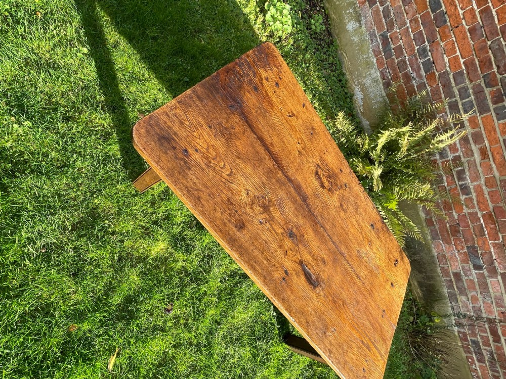 French Elm Coffee Table  View IV