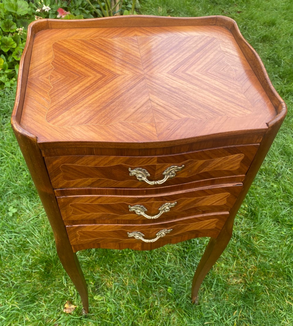 French Louis XV style bedside tables  View IV
