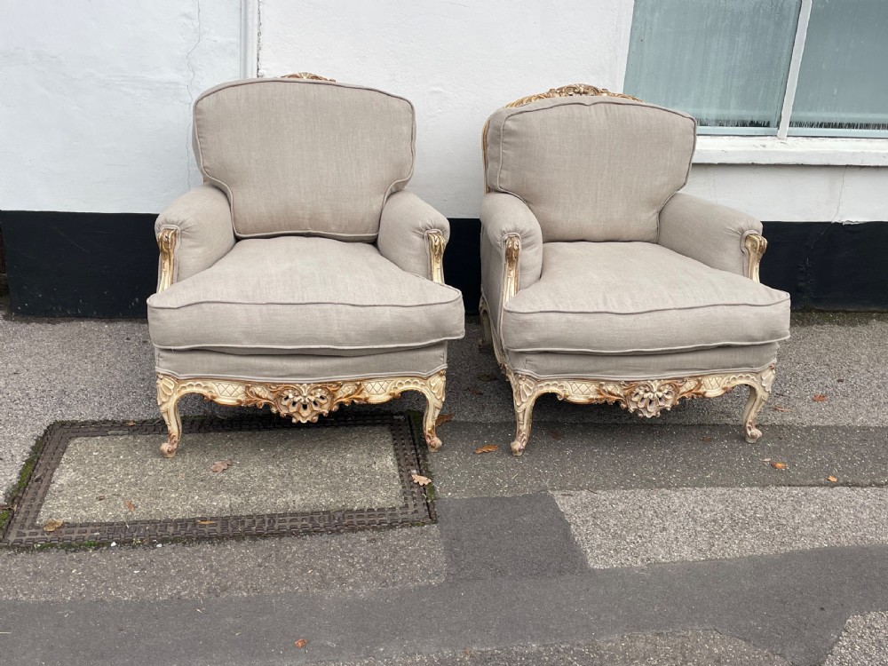 Pair of Italian Comfy Chairs View II