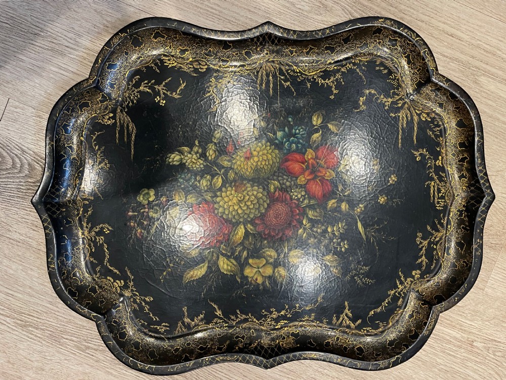 Papier Mache Tray by Henry Clay 