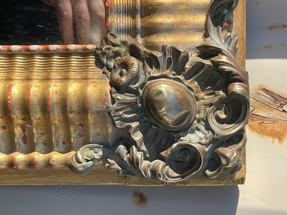19th C Dutch Ripple Mirror View III