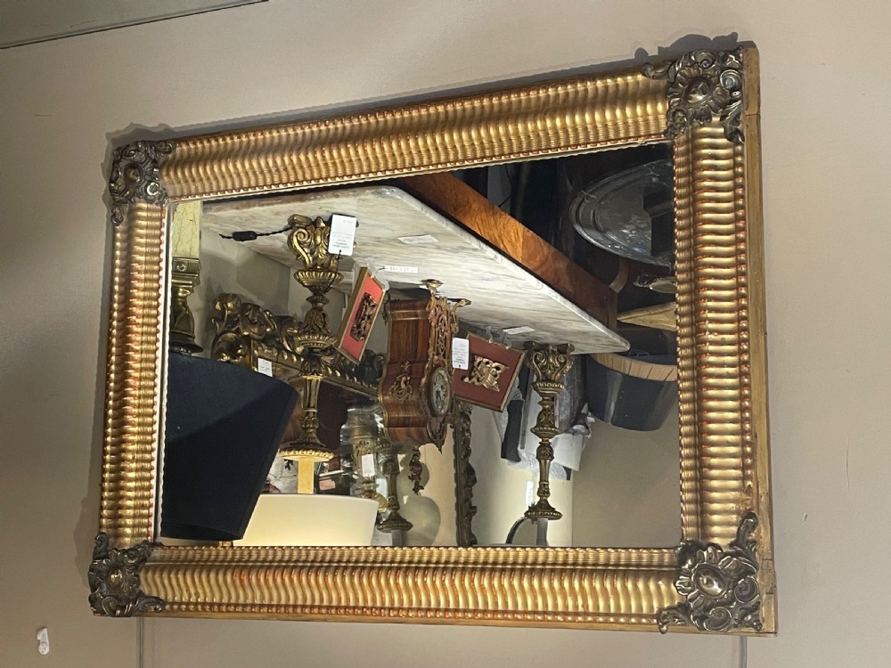 19th C Dutch Ripple Mirror View IV