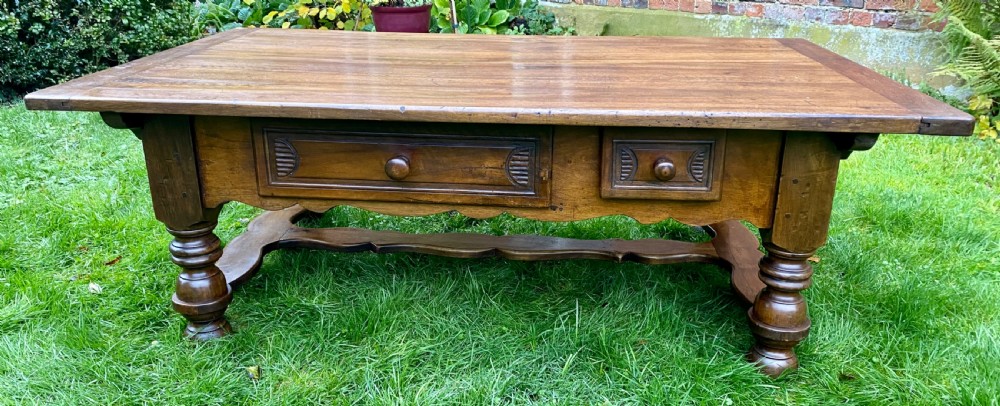 Early 19th Century Alsace coffee table in walnut  View VII
