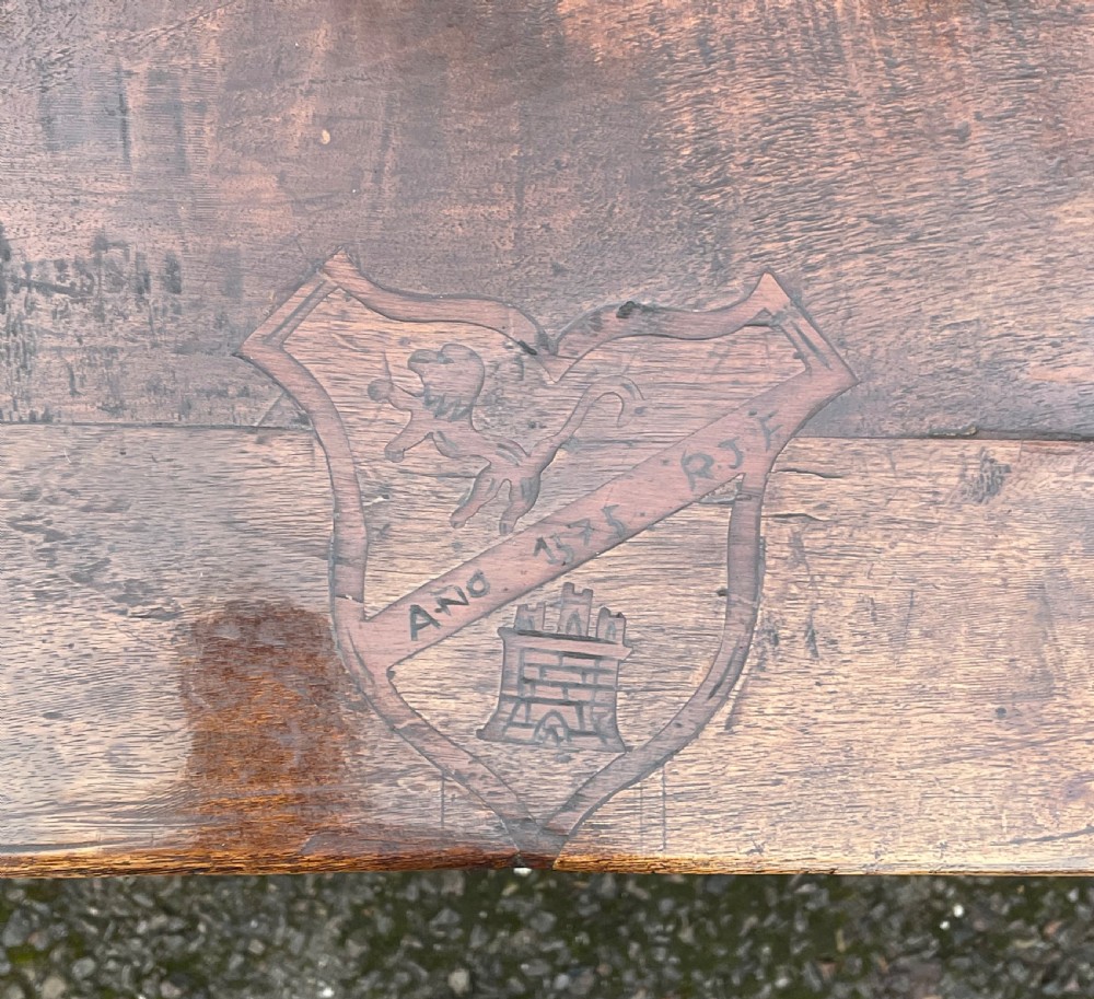 Period Walnut Spanish Table  View V