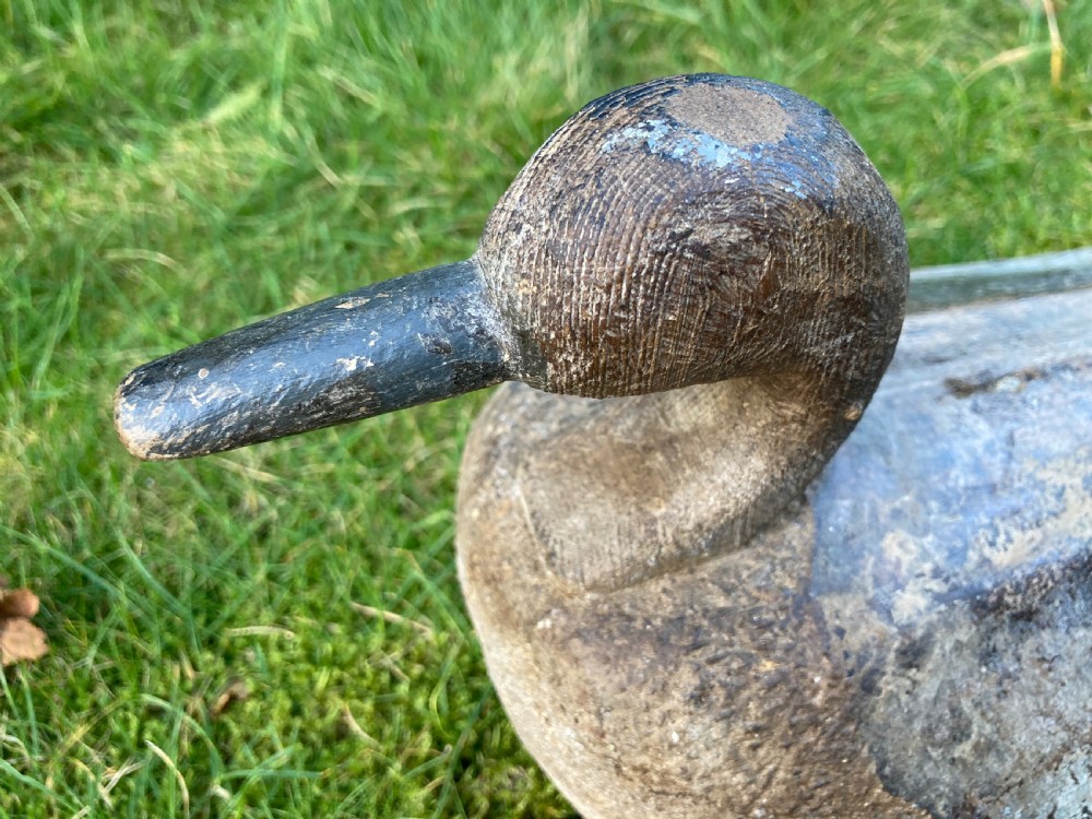 19th c Folk Art Decoy Duck  View II