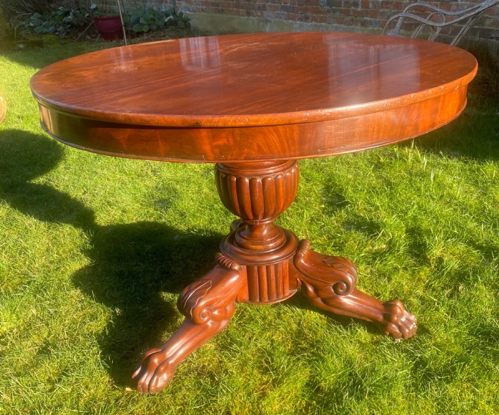 French Mahogany Gueridon or centre table  View II