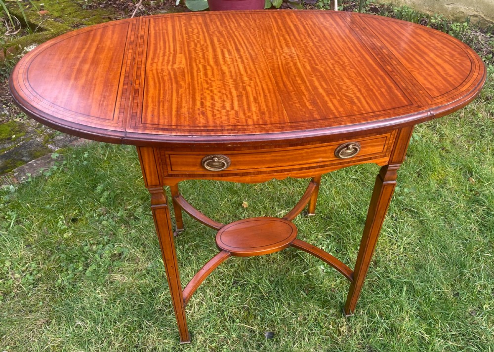 Warings satinwood occasional table 