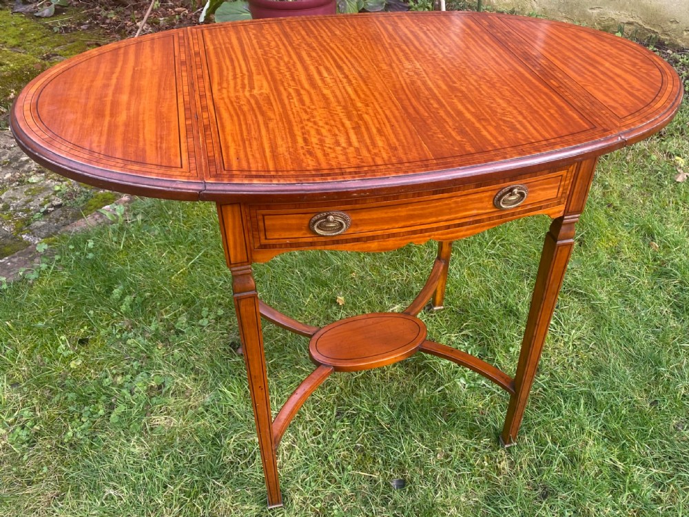 Warings satinwood occasional table  View VI