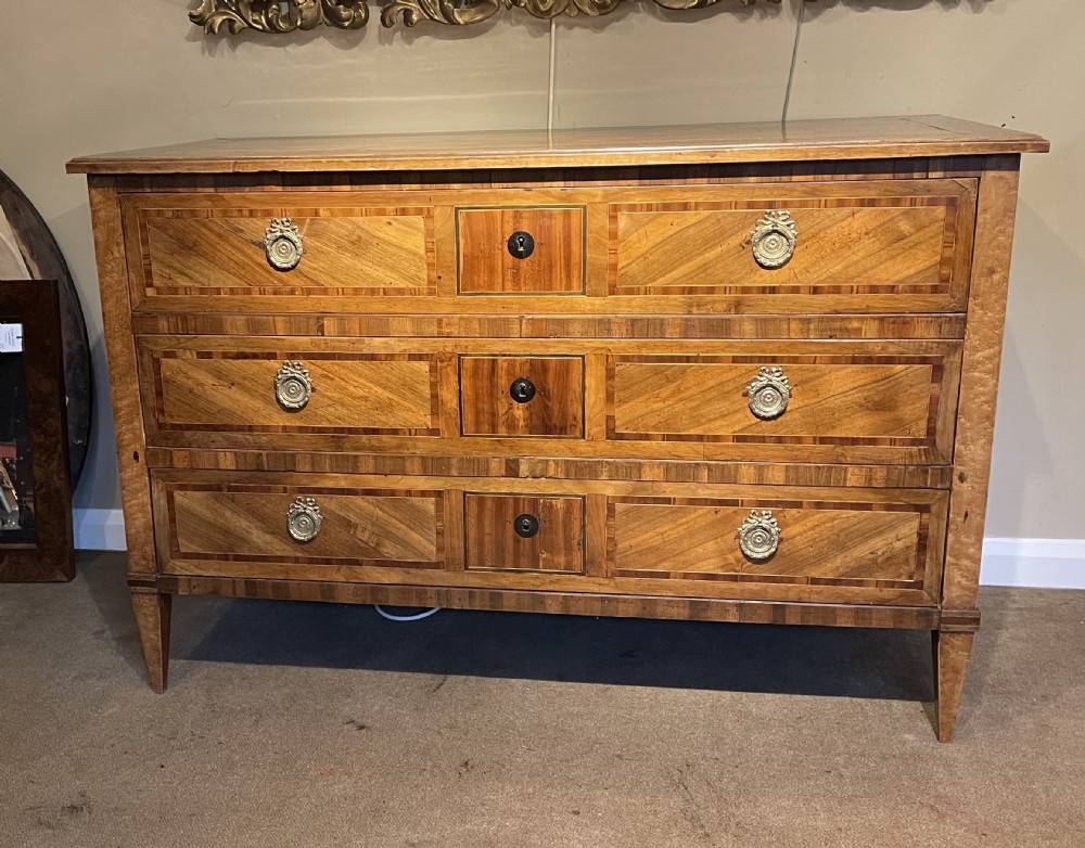 Walnut Alsace Commode Circa 1800